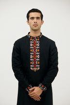 Shahi Ikkat Patola Kurta Set