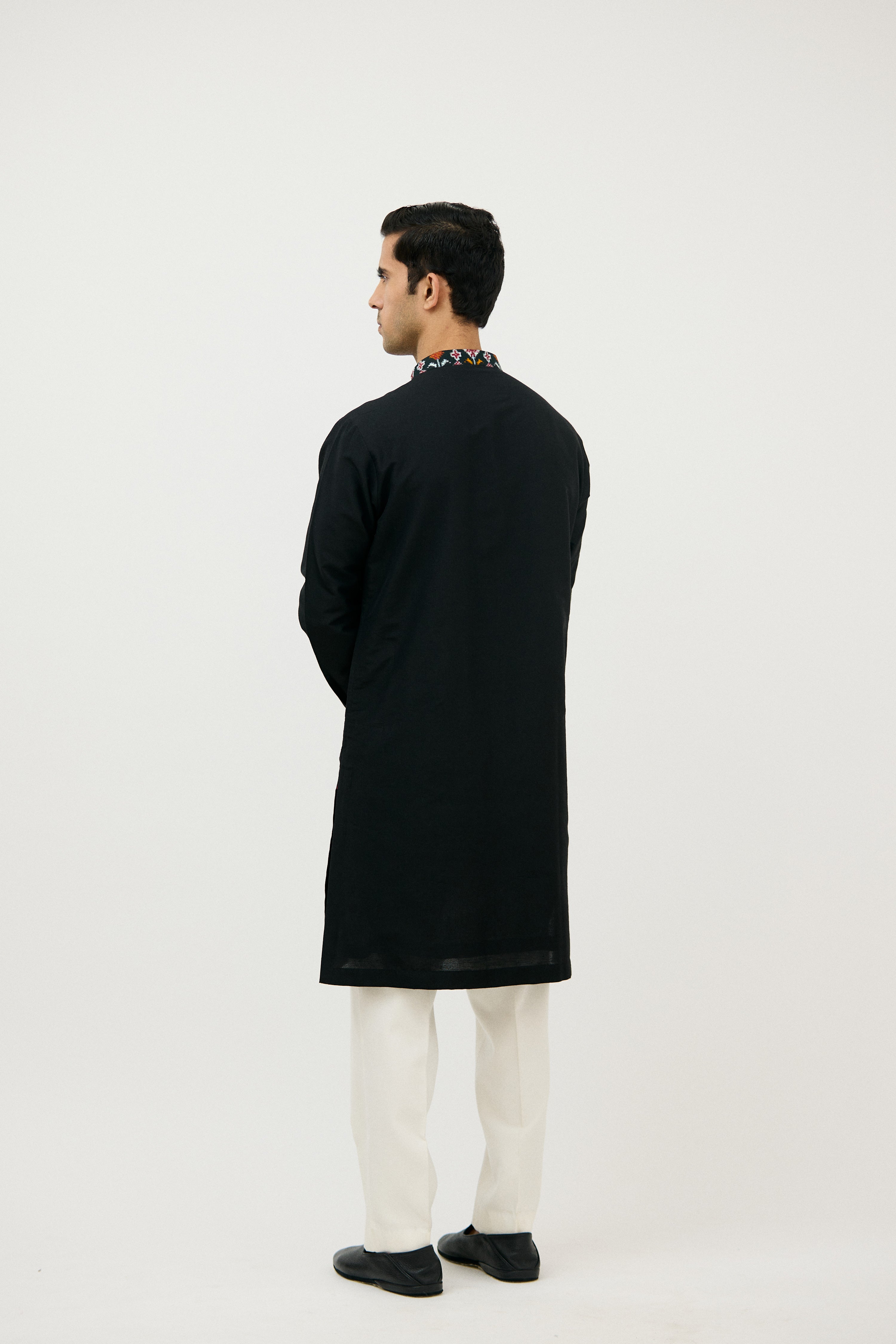 Shahi Ikkat Patola Kurta Set