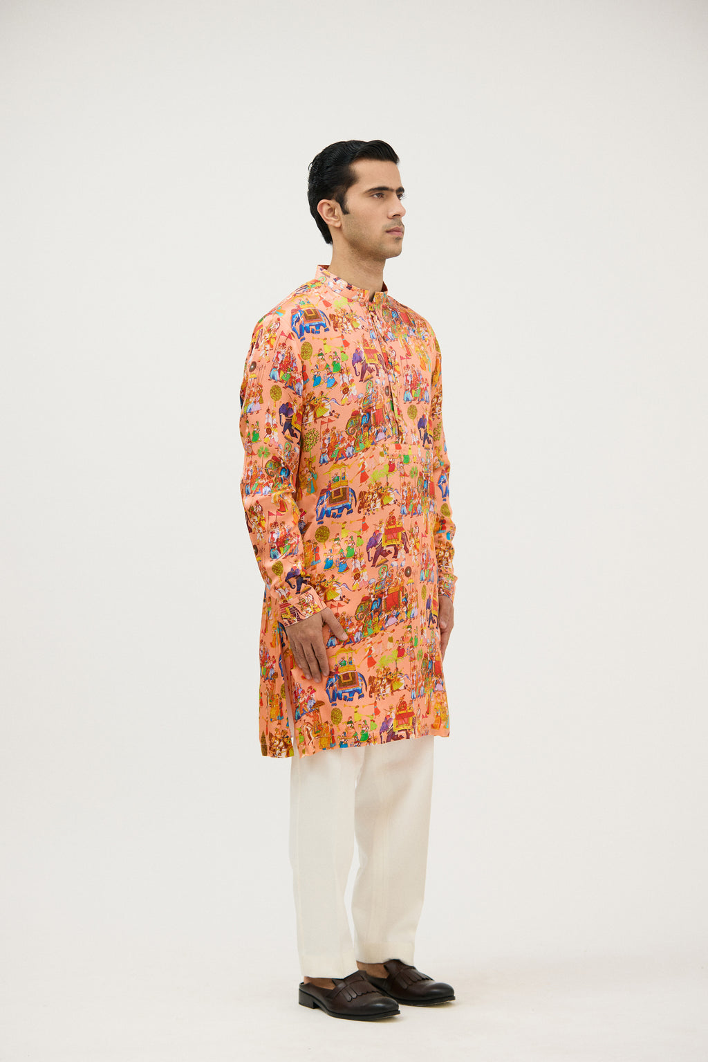 Urban Print Kurta Set