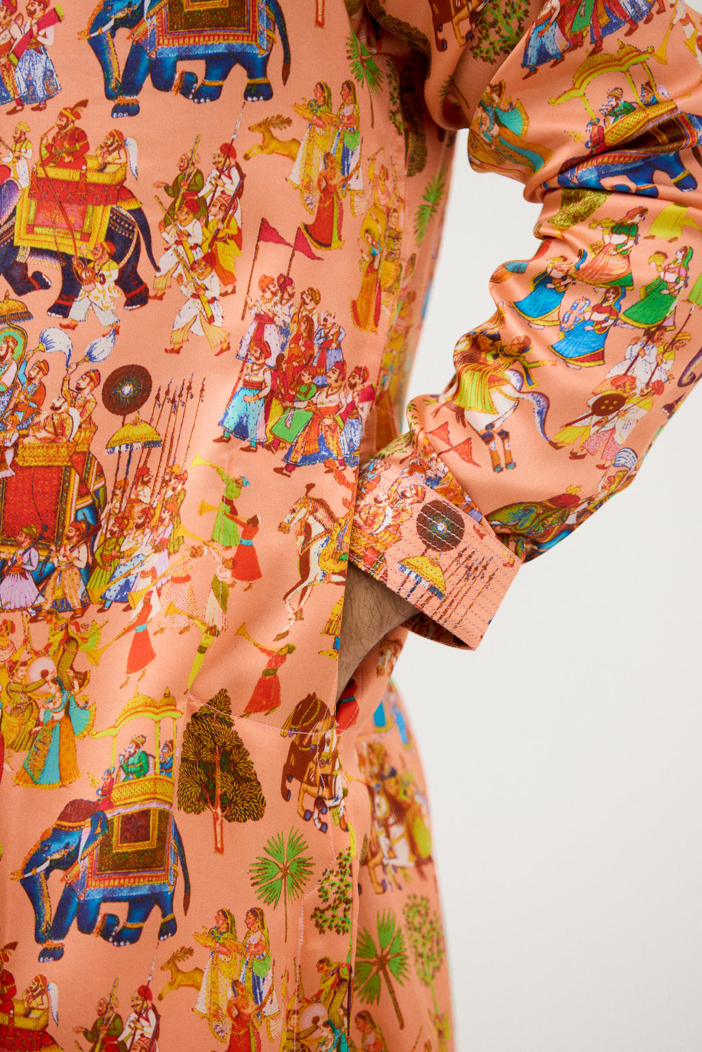Urban Print Kurta Set