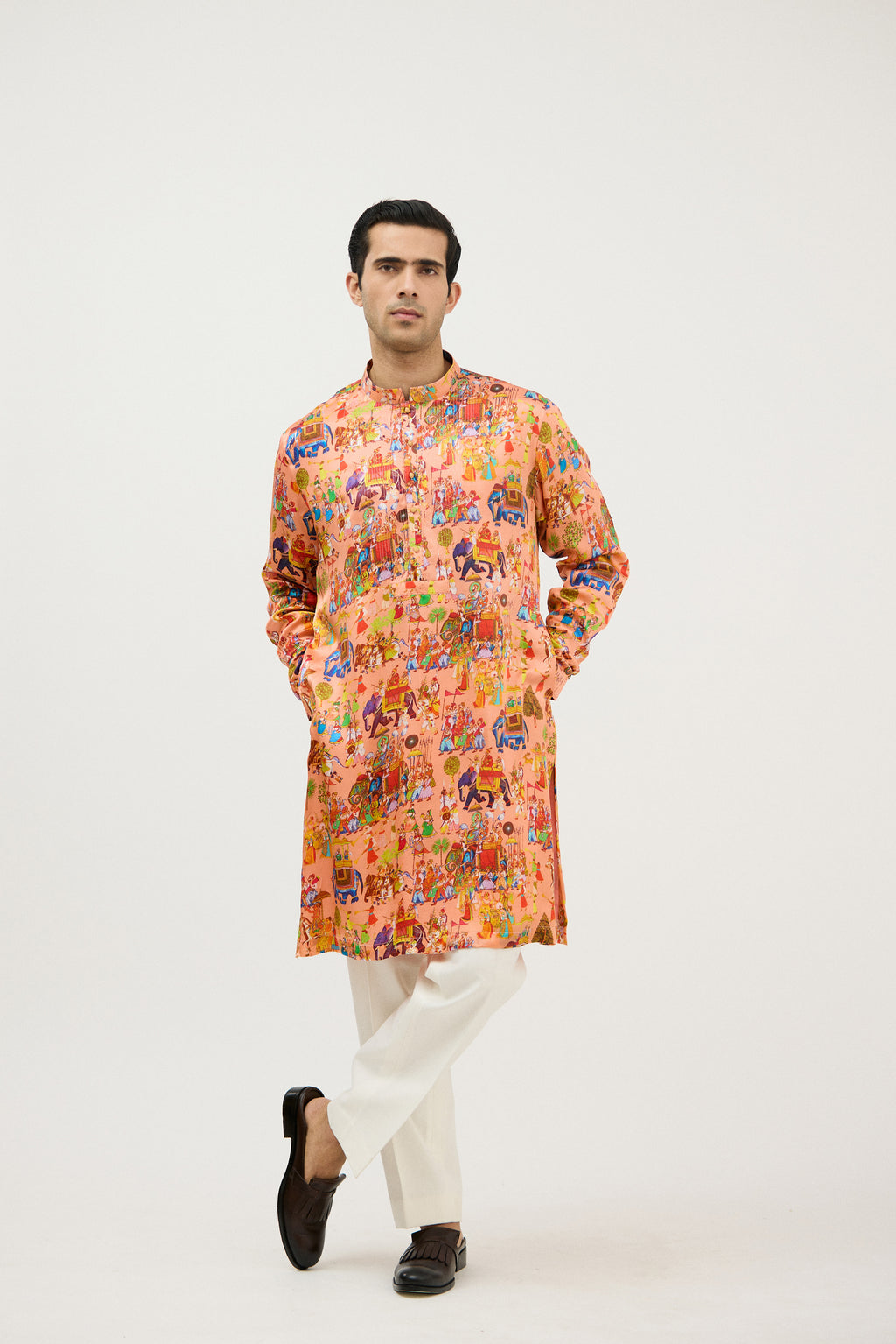 Urban Print Kurta Set