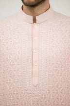 Shaam-E-Lucknow Chickankari Kurta Set