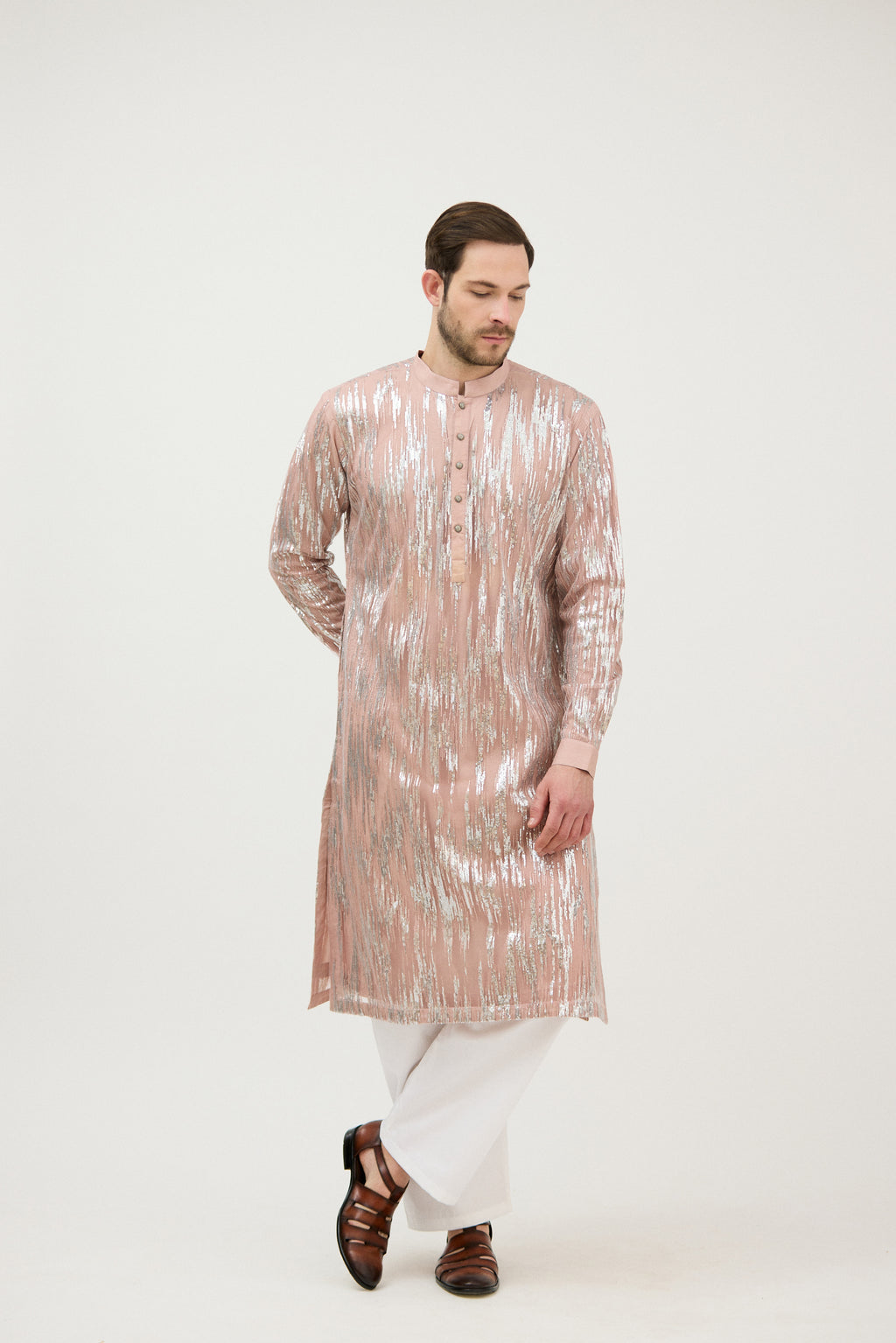 Riwaaz-e- Sequin Kurta Set
