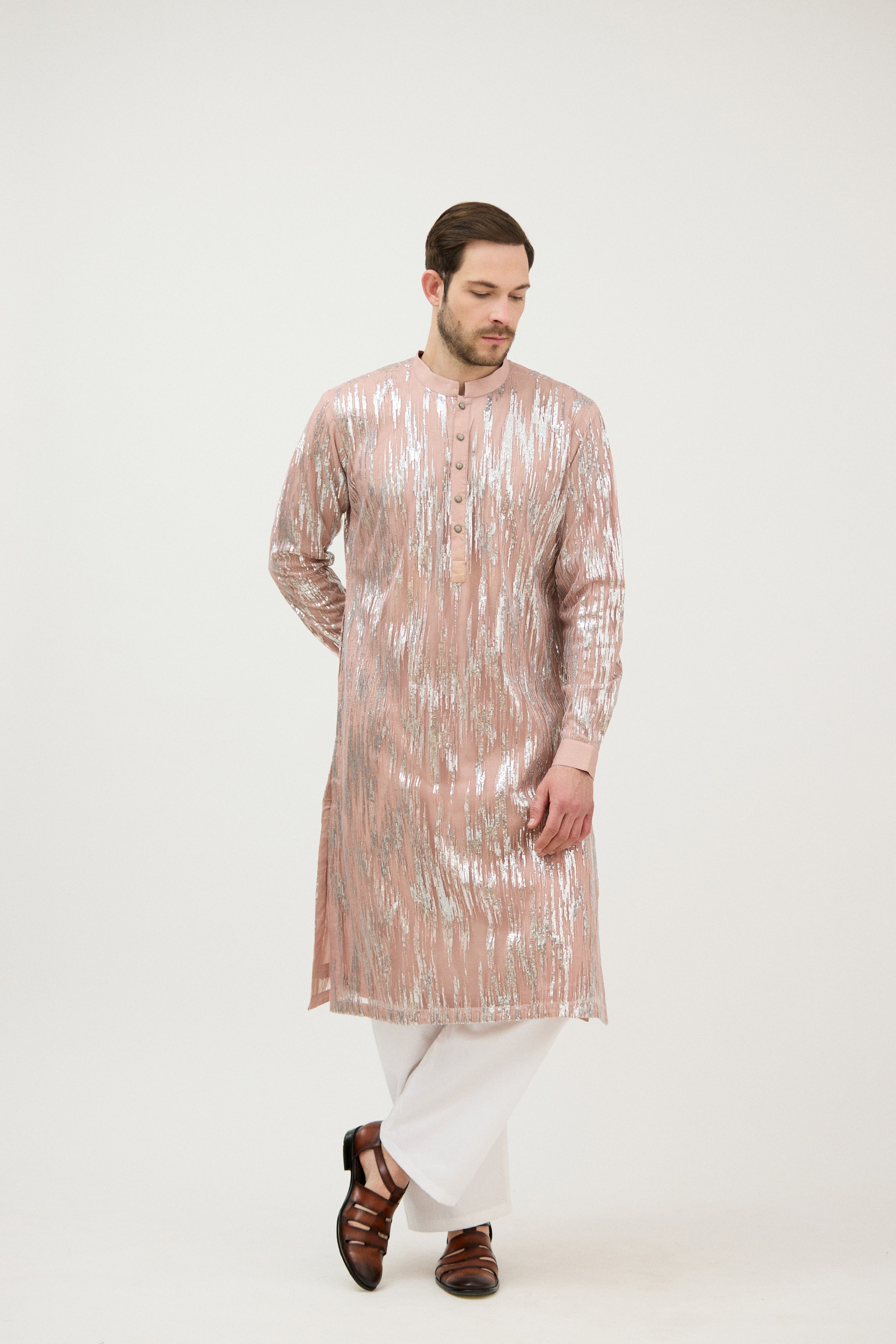 Riwaaz-e- Sequin Kurta Set