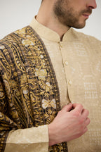 Noor-e-Resham Embroidered Silk Kurta Set