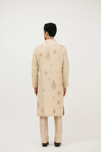 Resham Zari Embroidery Kurta Set