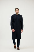 Parampara Pintuck Front-Open Kurta Set