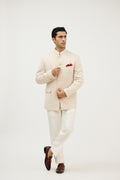 Shahi Square Lurex Silk Bandhgala