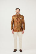 Nawab-e-Paisley Velvet Bandhgala