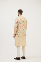 Resham“Zari Embroidered Front Open Bandhgala