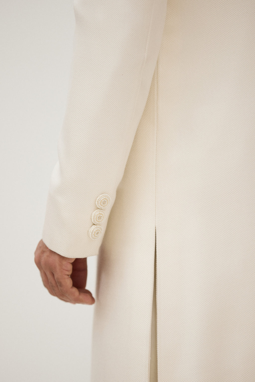 Shahi Beads Embellished French Knot Sherwani