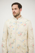 Zariya-e-Rang Resham Sherwani With Kurta Set