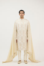 Zari Luxe Embellished Sherwani With Kurta Set