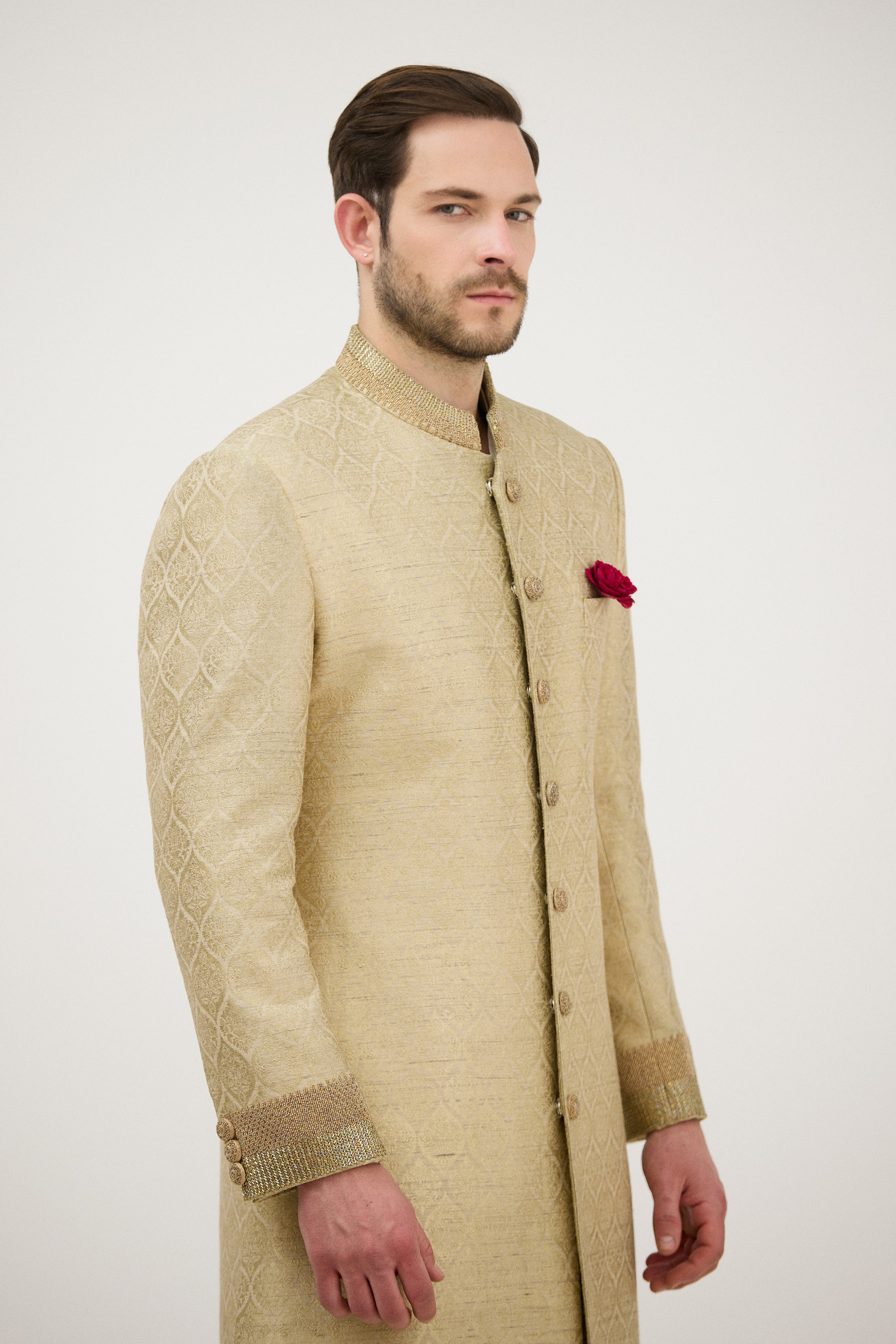 Noor-e-Resham Imperial Sherwani