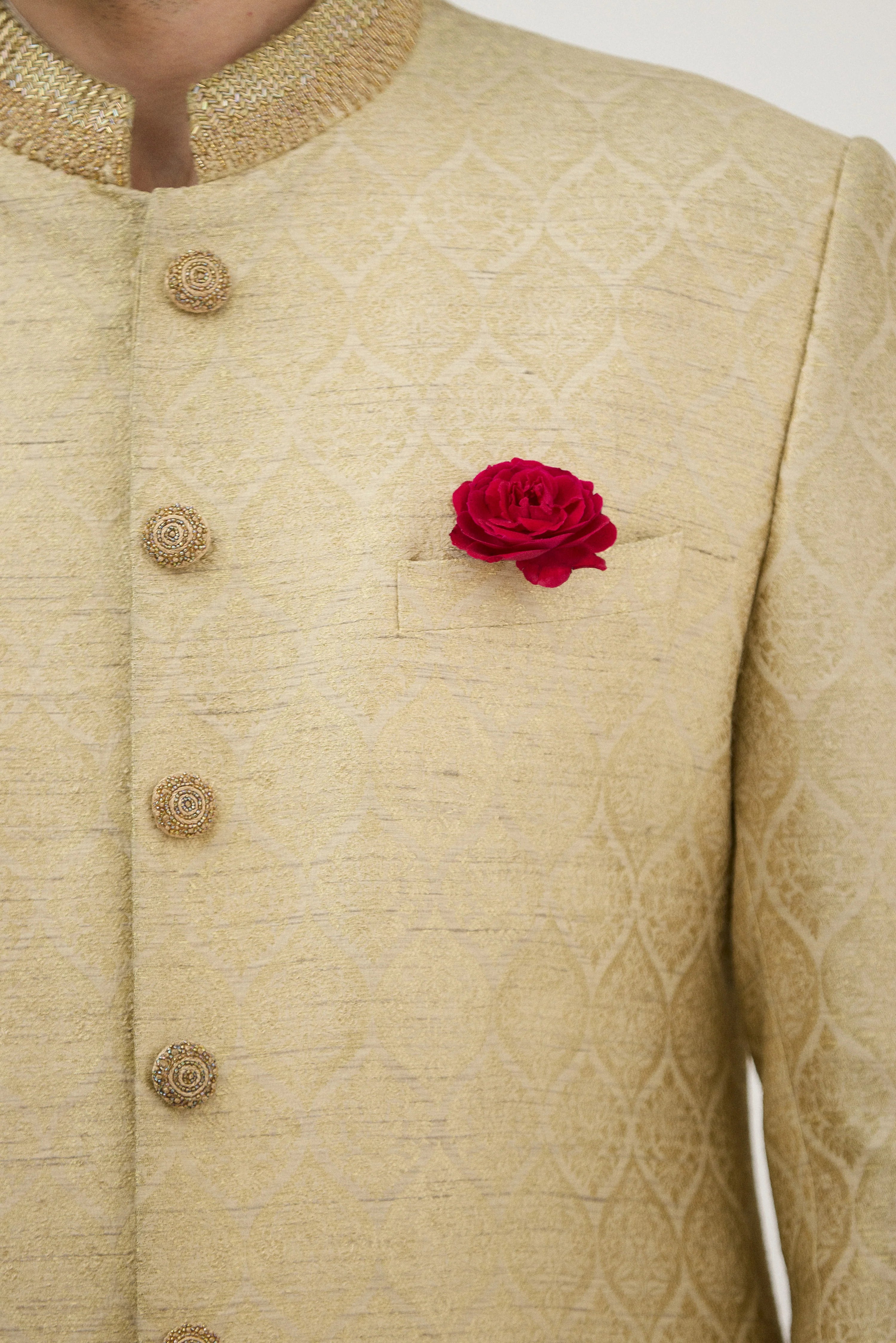 Shahi Groom Crest Sherwani