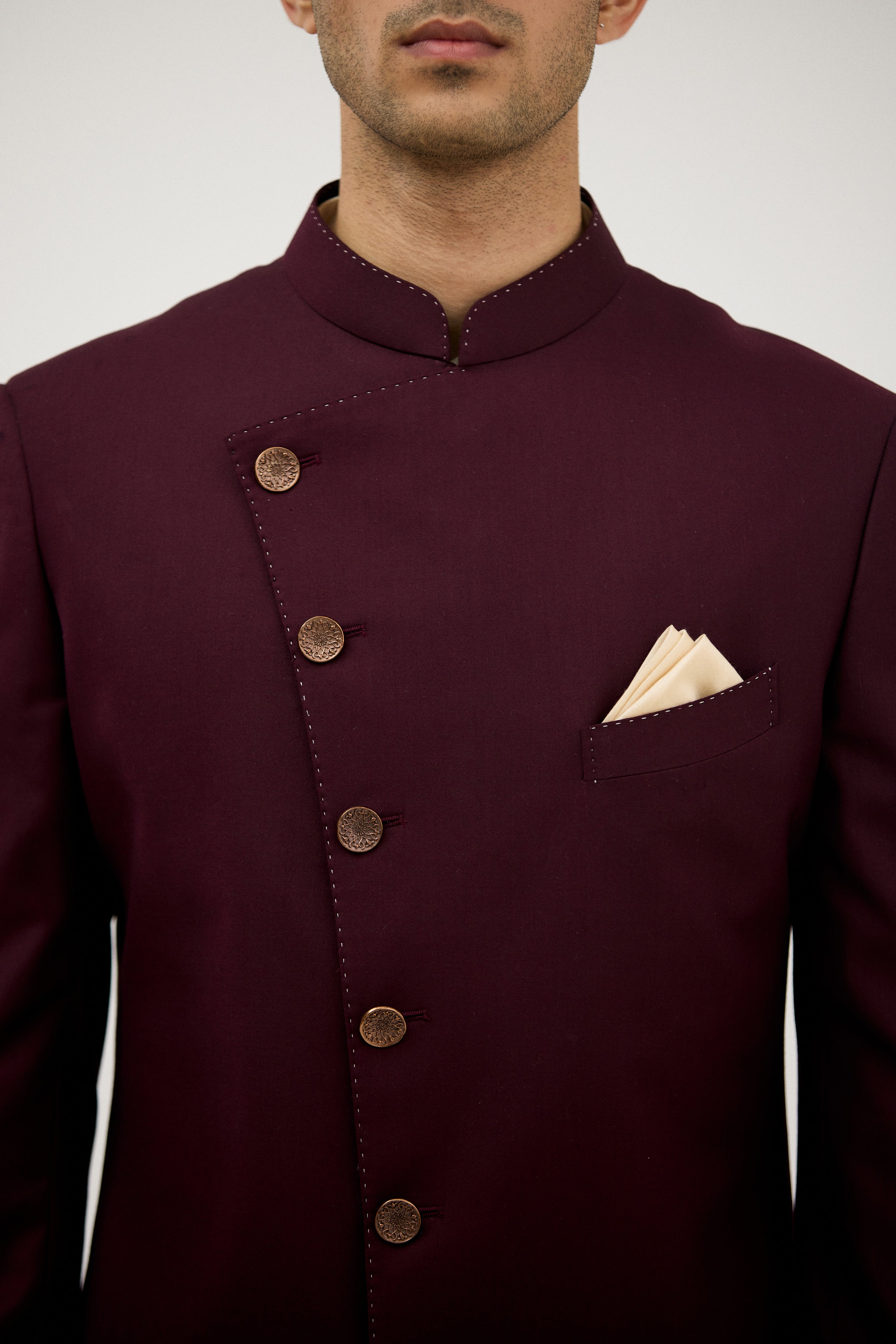 Anarkha Royale “ Chapa Stitch Indo-Western Jacket