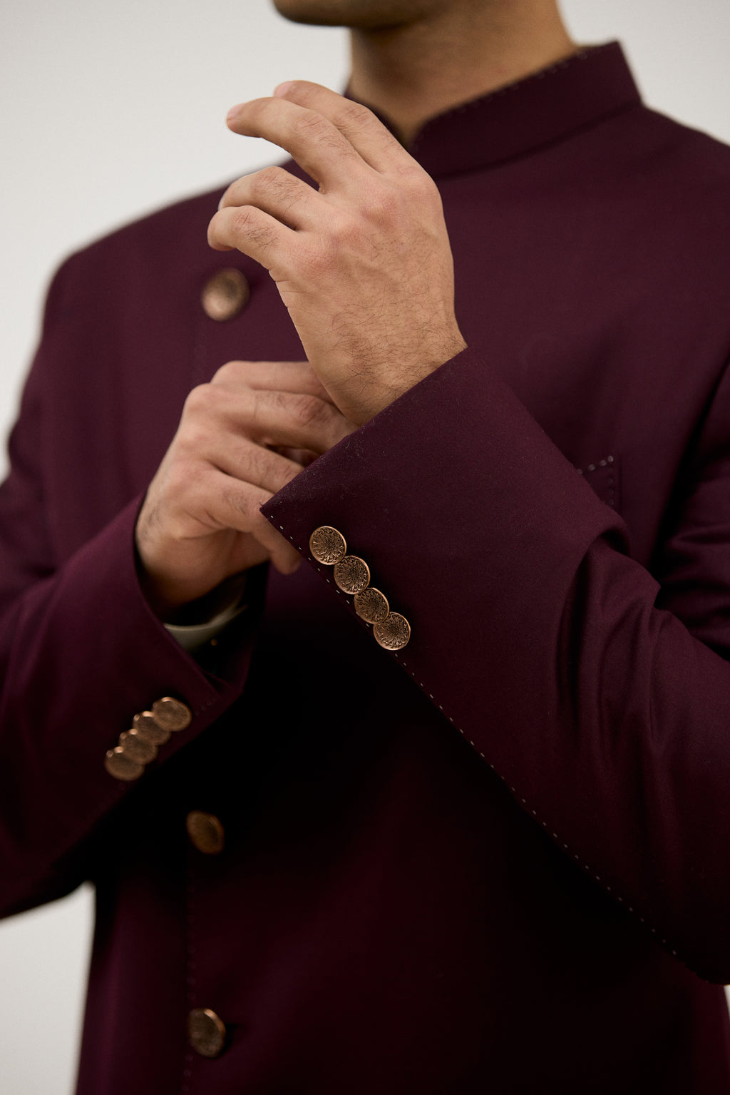 Anarkha Royale “ Chapa Stitch Indo-Western Jacket