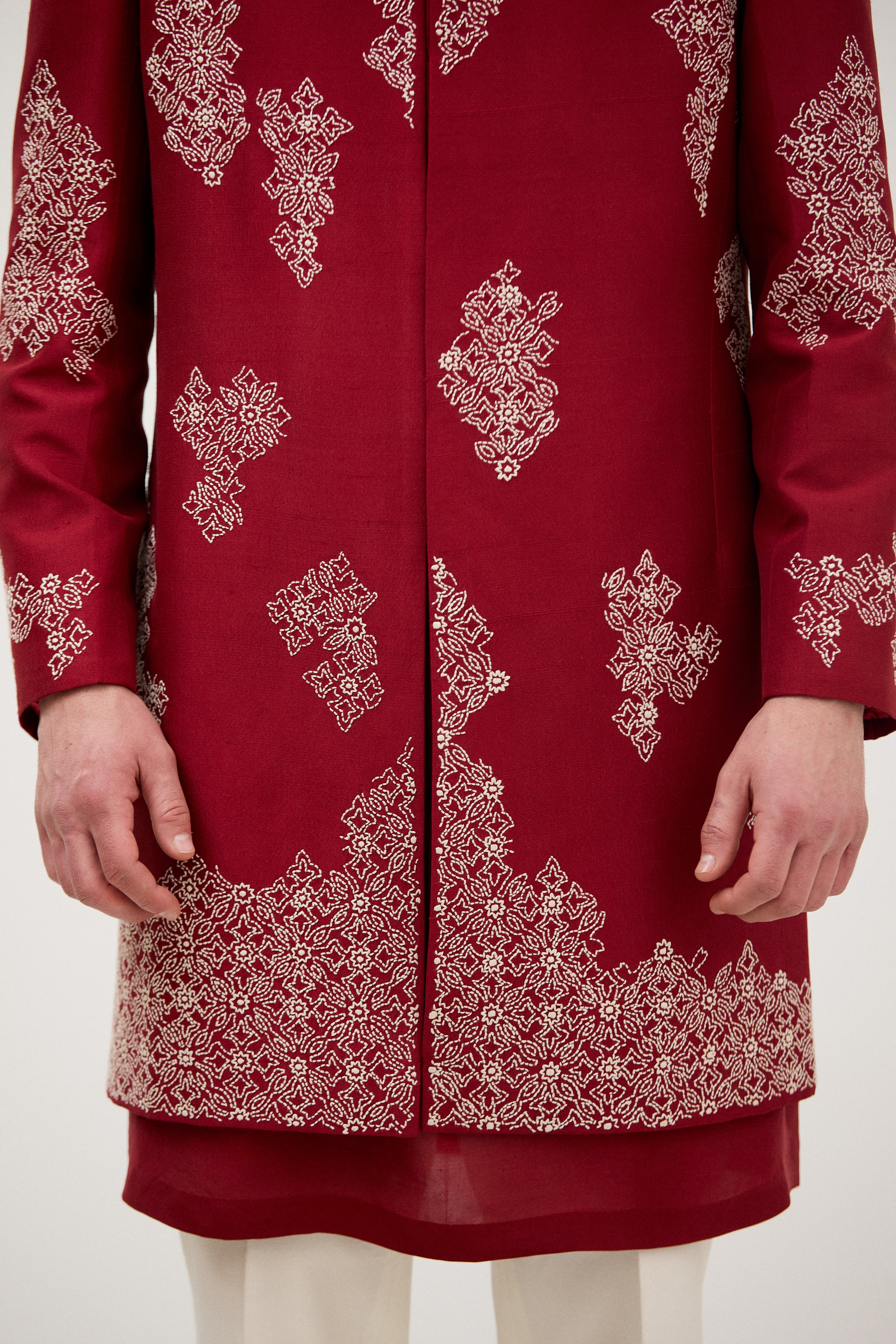 Resham Atelier Indo-Western With Kurta Set