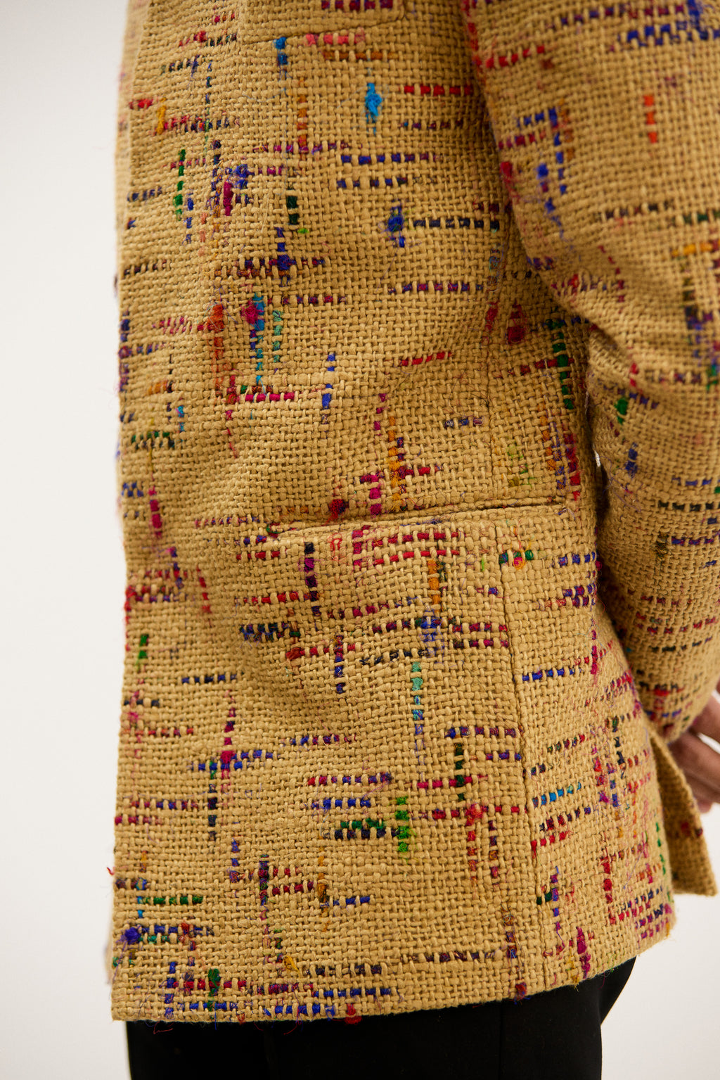 Shahi Dastkaar Jute Weave Bandhgala