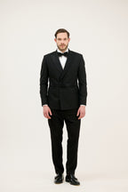 Nawab-e-Lapel Crystal Design Tuxedo