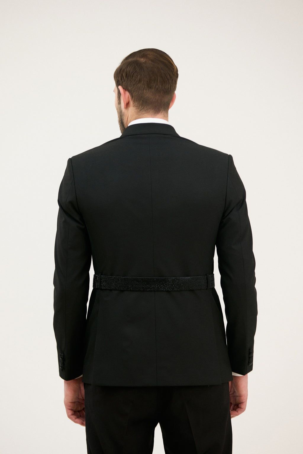 Nawab-e-Lapel Crystal Design Tuxedo