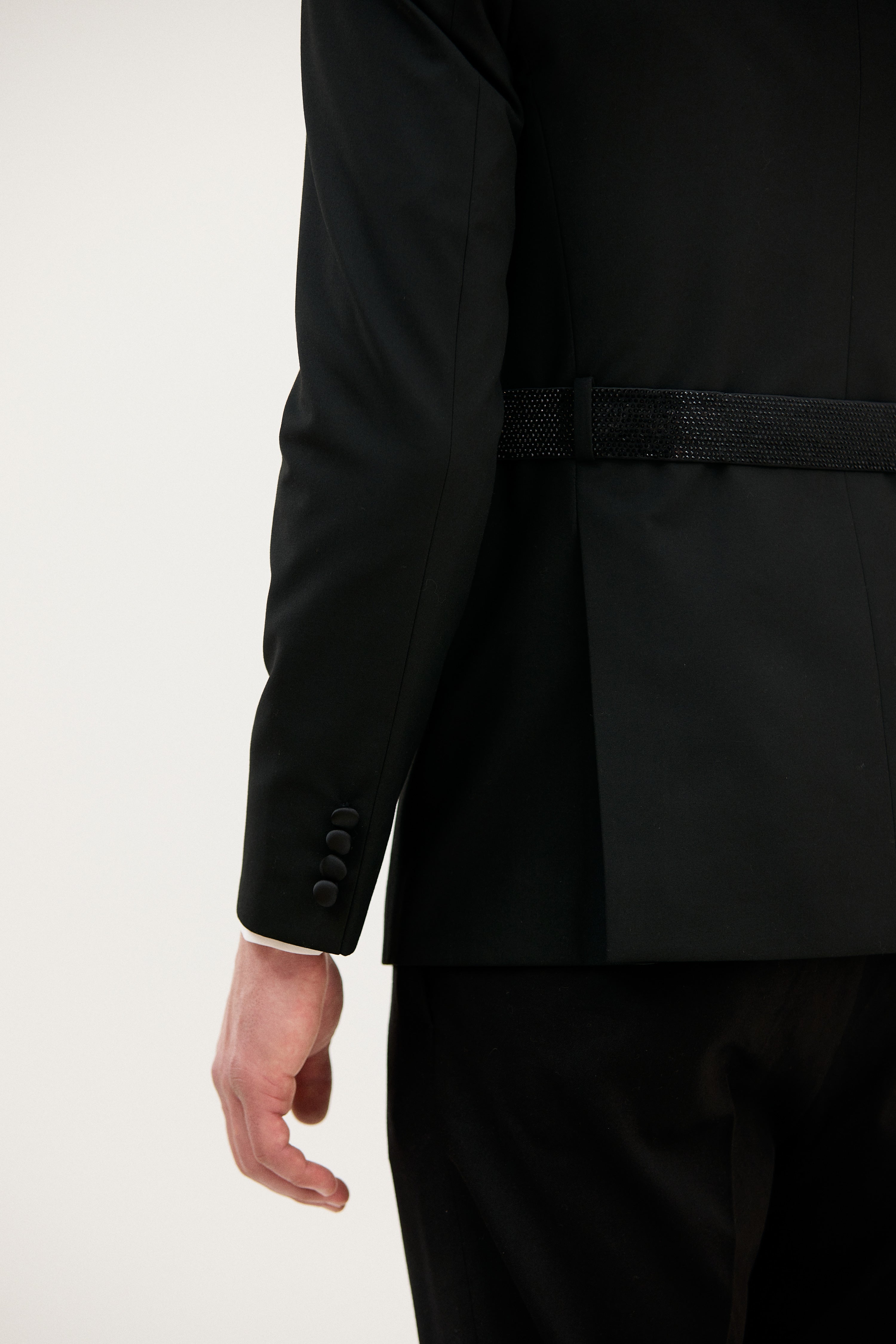 Nawab-e-Lapel Crystal Design Tuxedo