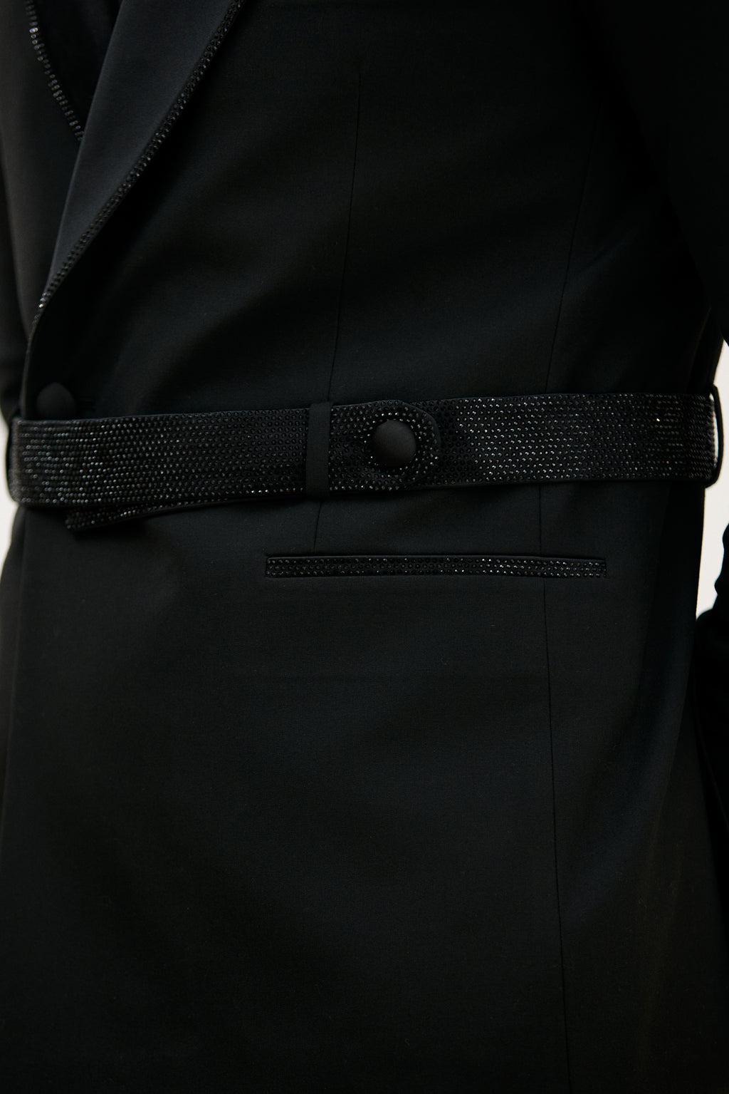 Nawab-e-Lapel Crystal Design Tuxedo