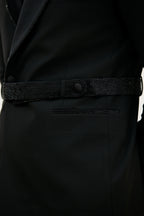 Nawab-e-Lapel Crystal Design Tuxedo