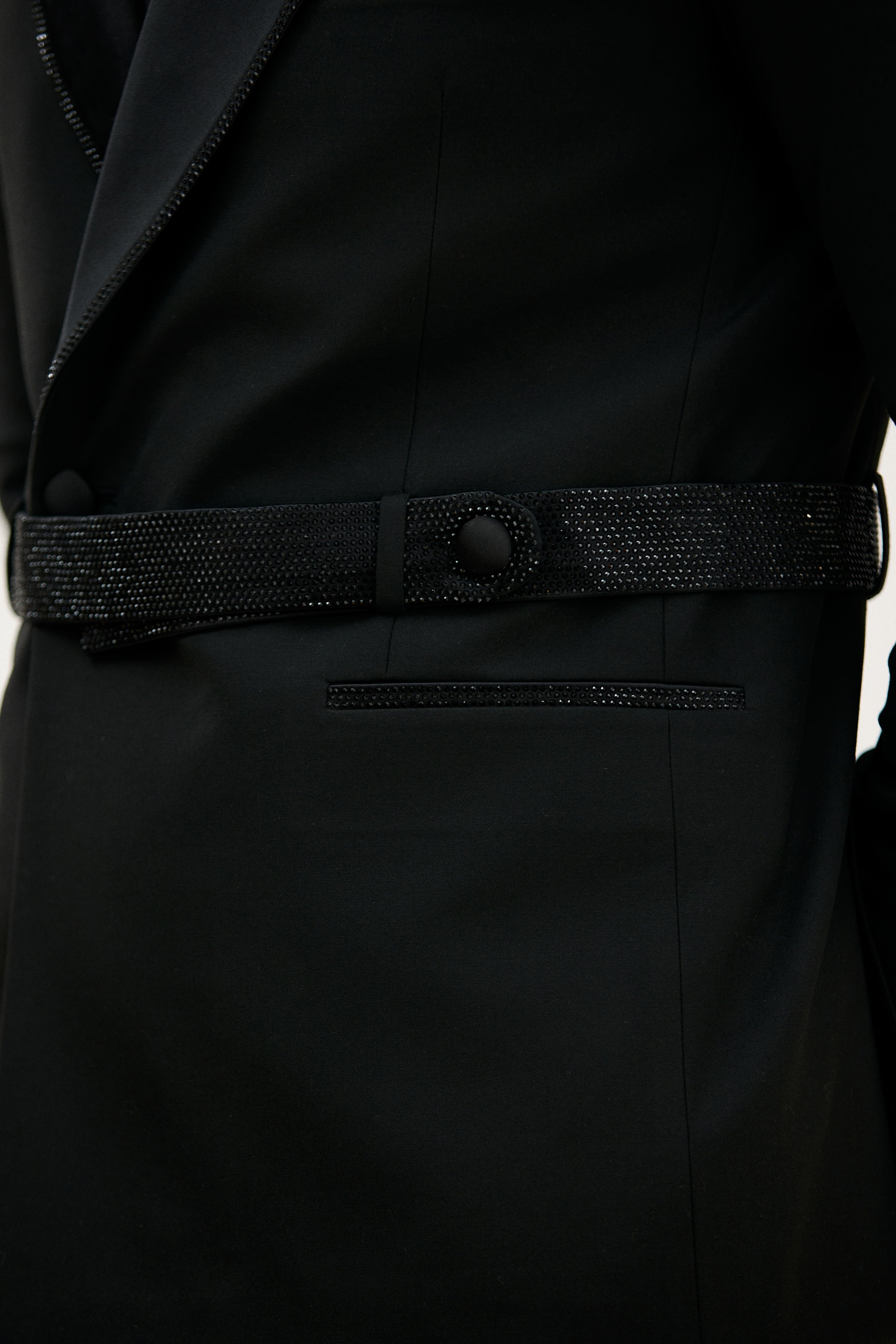 Nawab-e-Lapel Crystal Design Tuxedo