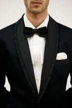 Shehzada-e-Beaded Lapel Tuxedo