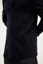 Tehzeeb High-Neck Placket Jacket