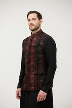 Raatrang Paisley Daghai Nehru Jacket