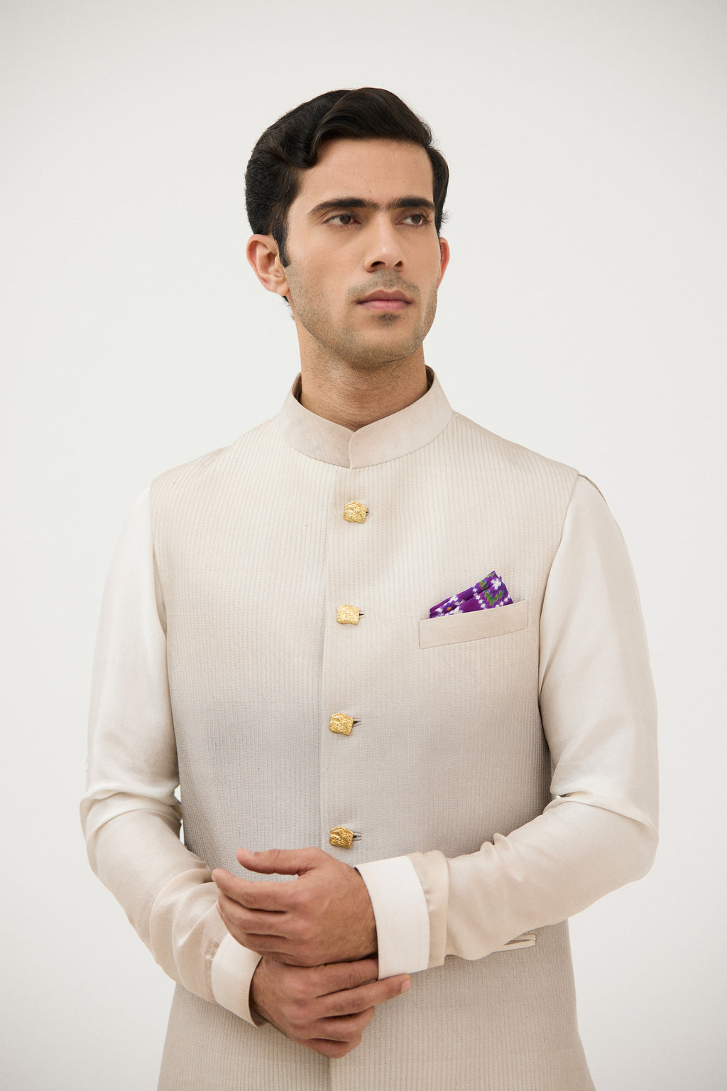 Rang Sangam Ombre Nehru Jacket