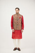 Zardozi Paisley Nehru Jacket