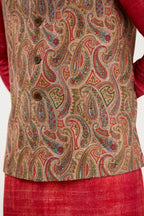 Zardozi Paisley Nehru Jacket