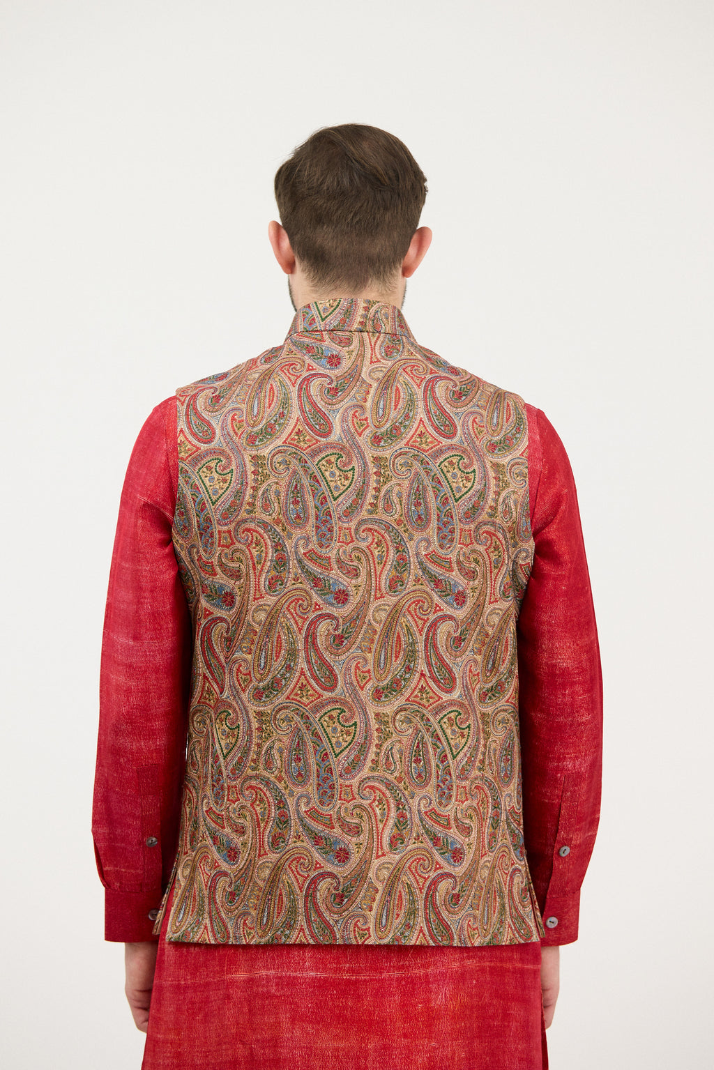 Zardozi Paisley Nehru Jacket