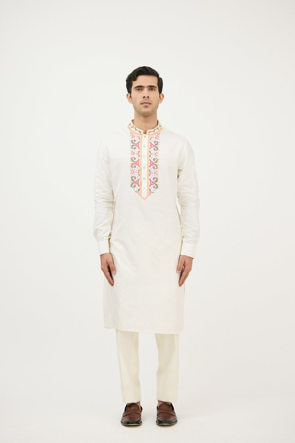 Pushp Sutra Heritage Kurta Set