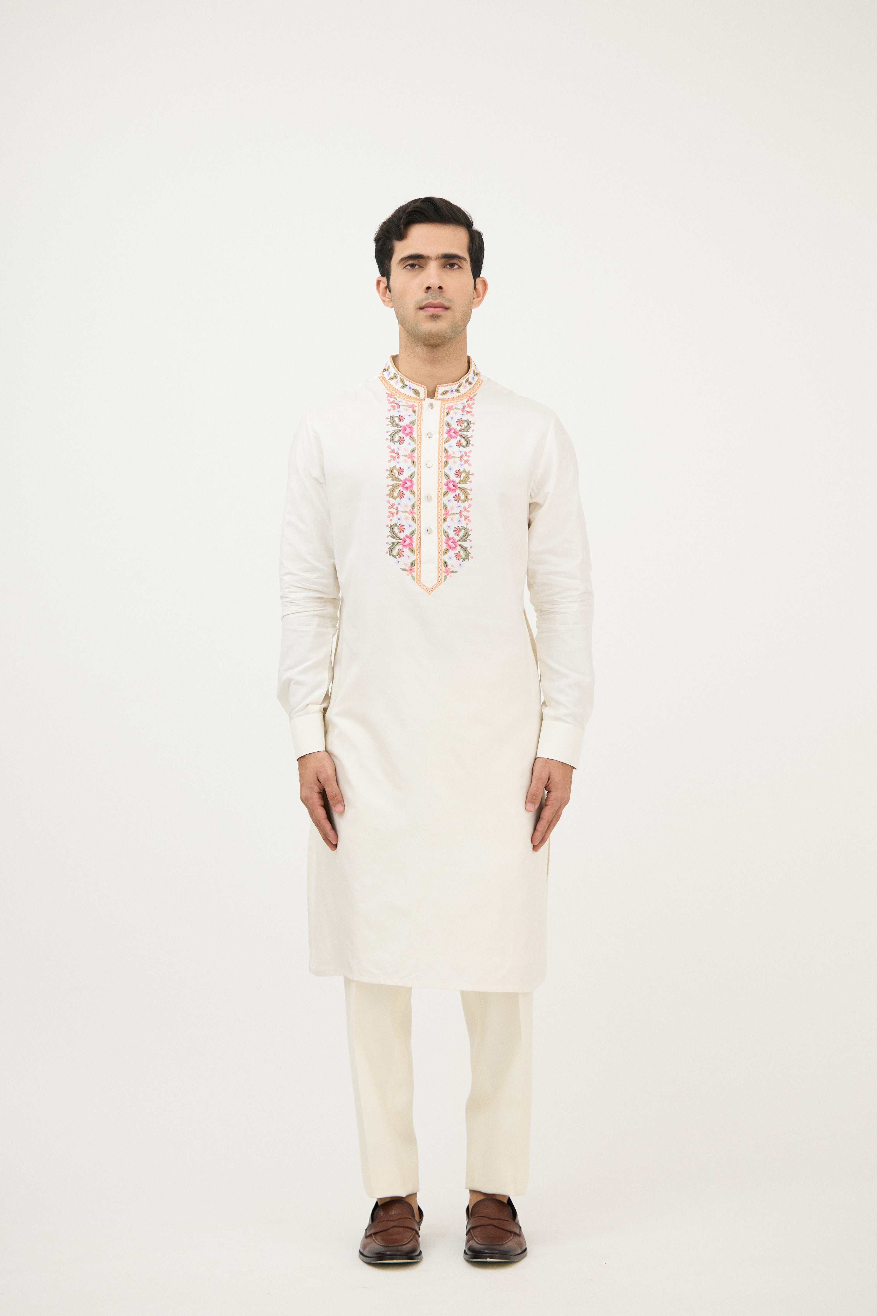Pushp Sutra Heritage Kurta Set