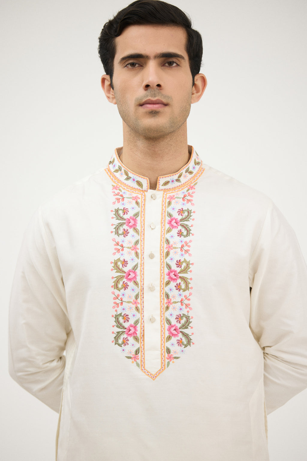 Pushp Sutra Heritage Kurta Set