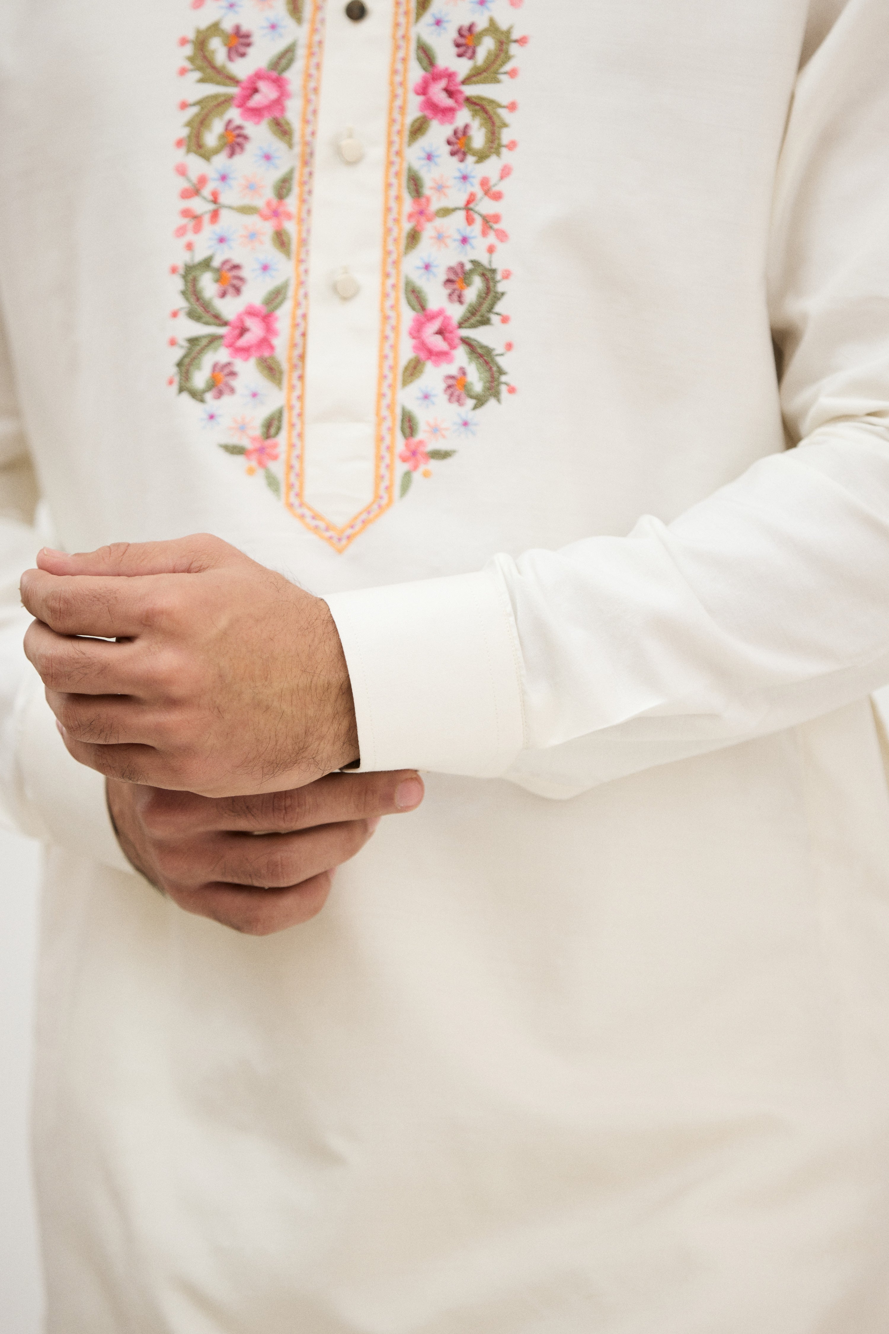 Pushp Sutra Heritage Kurta Set